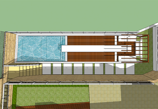Lower Deck: Proposed Landscape